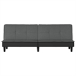 Vidaxl Sleeper Sofa Bed in Dark Gray