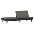 Vidaxl Sleeper Sofa Bed in Dark Gray