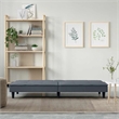 Vidaxl Standard Sofa Bed in Dark Grey Velvet