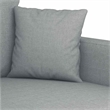 Vidaxl 3-Seater Sofa in Light Gray