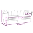 Vidaxl Wooden Sofa Set in Dark Green Polyester