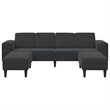 Vidaxl Sofa Set in Black Velvet