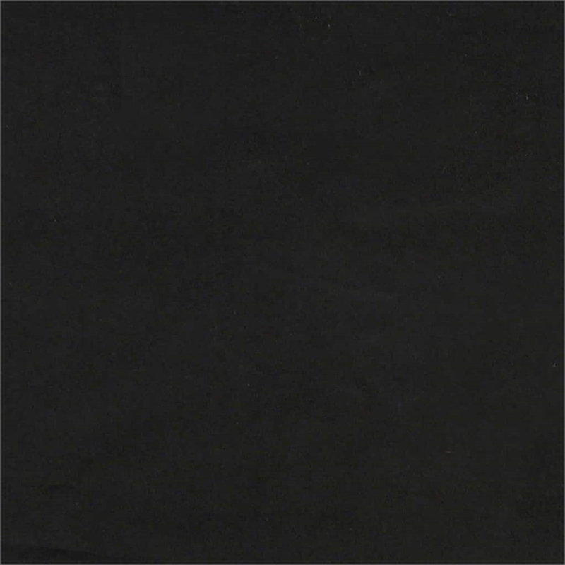 Vidaxl Velvet Sofa with Cushion in Black