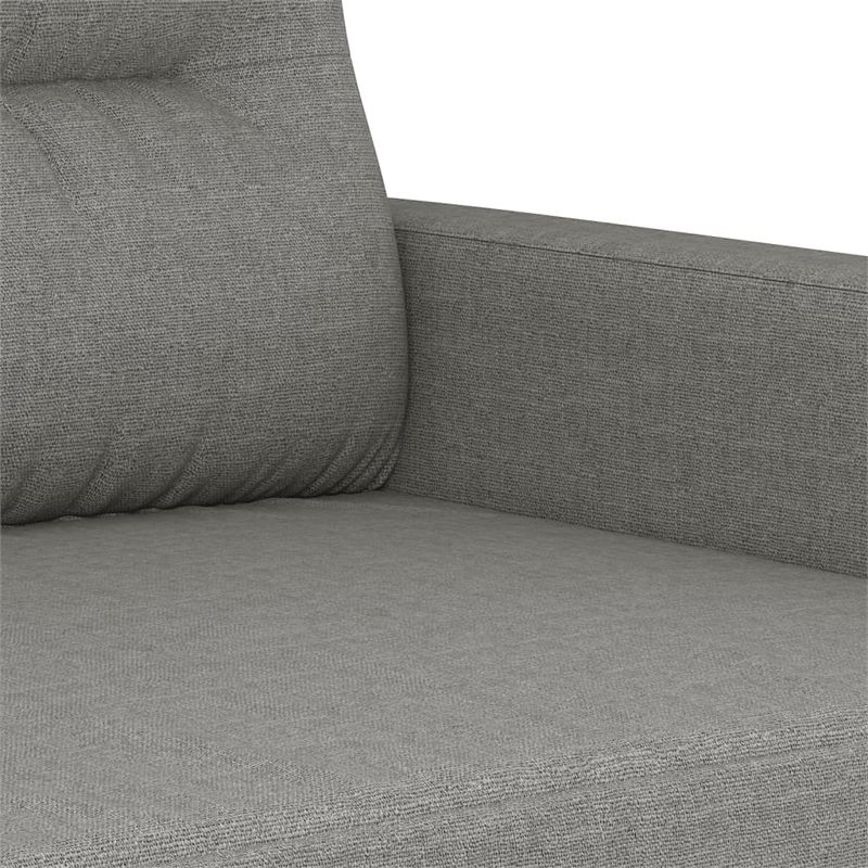 Vidaxl Single Sofa Chair in Dark Grey Fabric Polyester