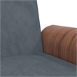 Vidaxl Full Sofa Bed in Dark Grey Velvet