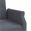 Vidaxl Large Sofa Bed in Dark Grey Velvet