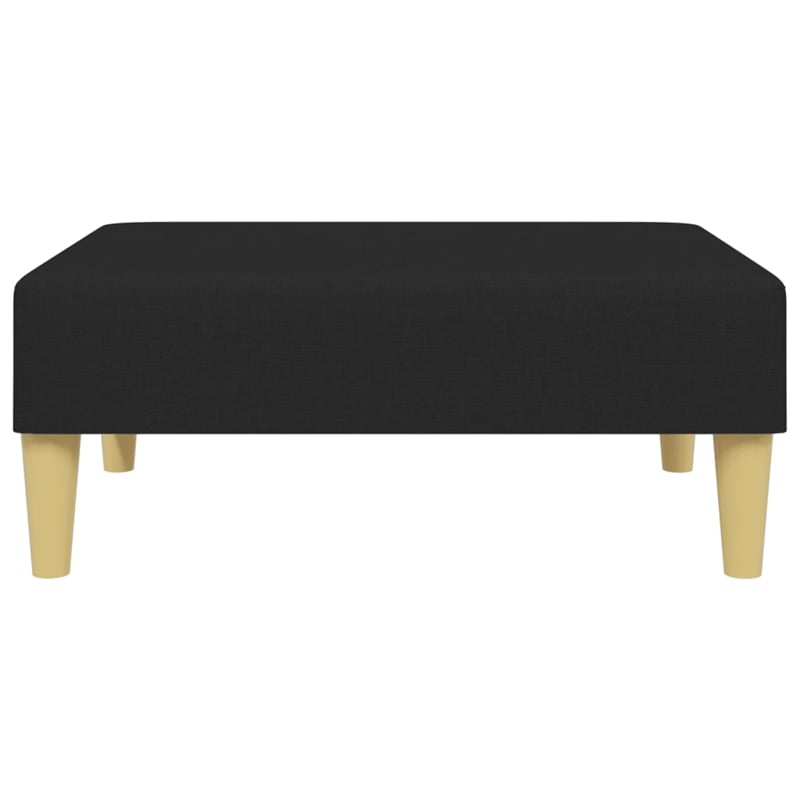 Vidaxl Sofa Bed in Black Fabric