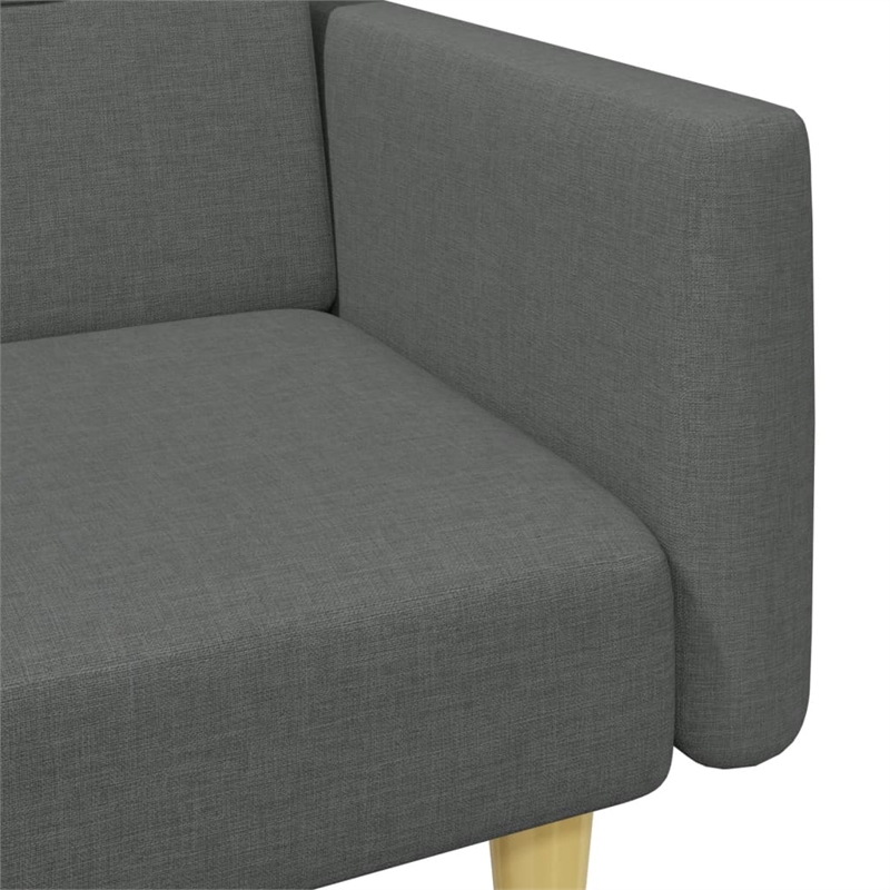 Vidaxl Sleeper Sofa Bed in Dark Gray
