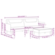 Vidaxl Sleeper Sofa Bed in Dark Gray