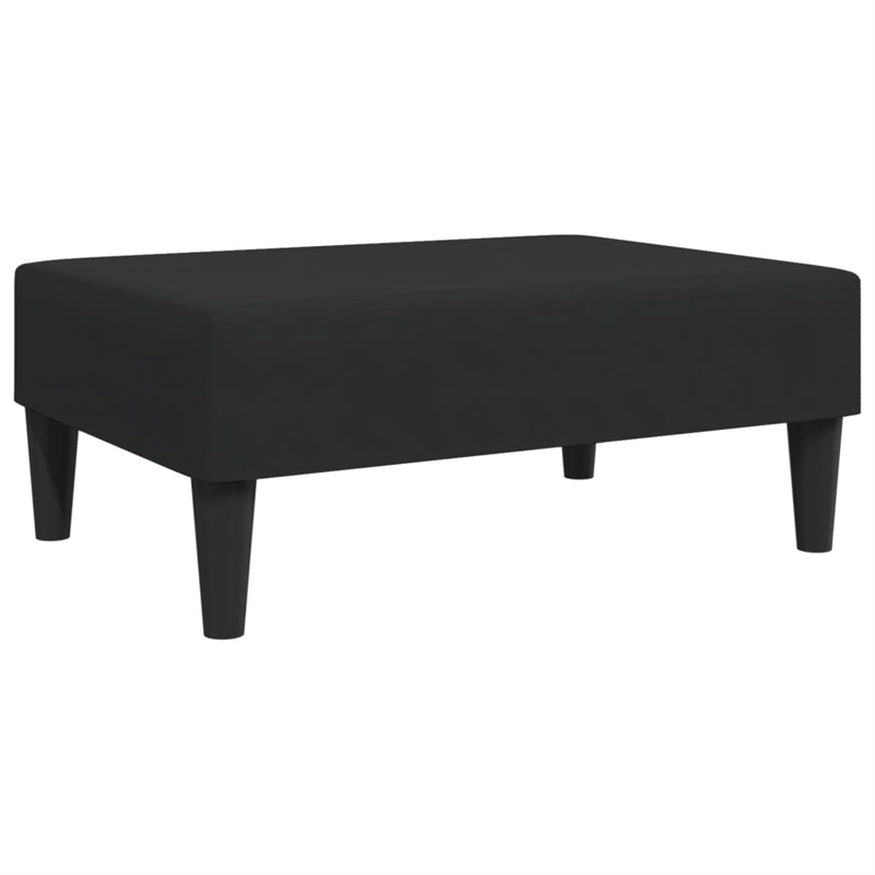 Vidaxl 2-Seater Sofa Bed in Black Polyester Velvet