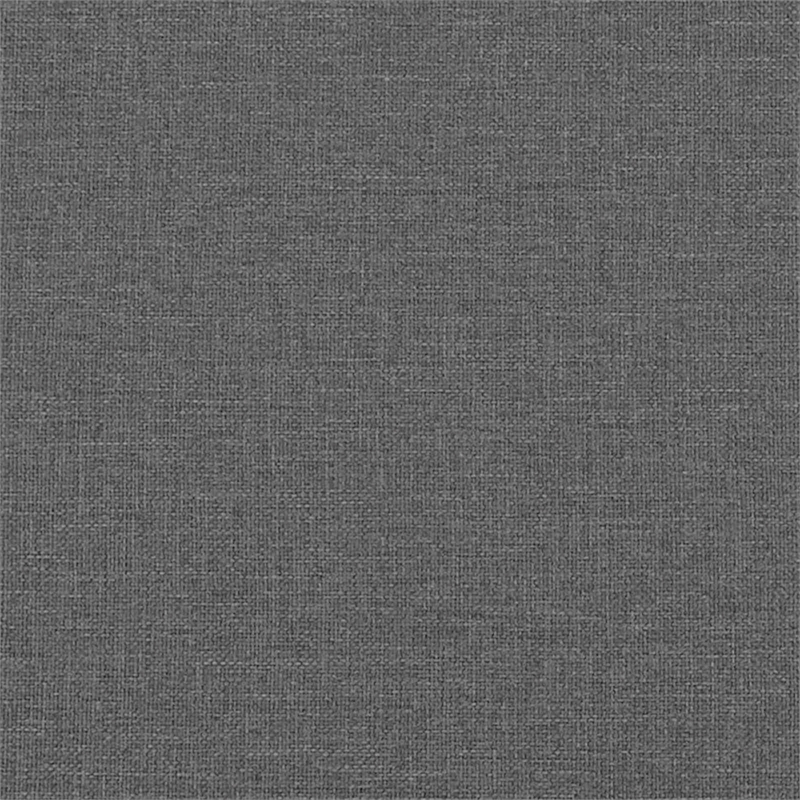 Vidaxl 3-Seater Fabric Sofa Set with Cushion in Dark Gray