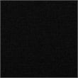 Vidaxl Metal 3-Seater Sofa Black Fabric