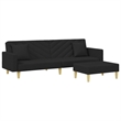 Vidaxl Standard Sofa Bed in Black