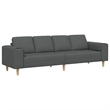 Vidaxl Sofa Set in Dark Gray Fabric