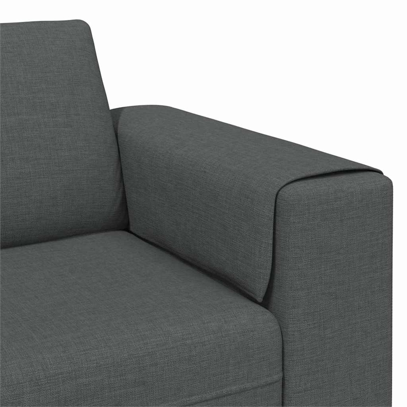 Vidaxl Sofa Set in Dark Gray Fabric