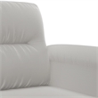 Vidaxl Single Sofa Chair in Light Gray Microfiber