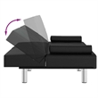 Vidaxl Sofa Bed in Black