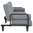 Vidaxl Standard Sofa Bed in Light Grey Fabric