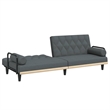 Vidaxl Large Sofa Bed in Dark Gray