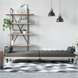Vidaxl Large Sofa Bed in Dark Gray