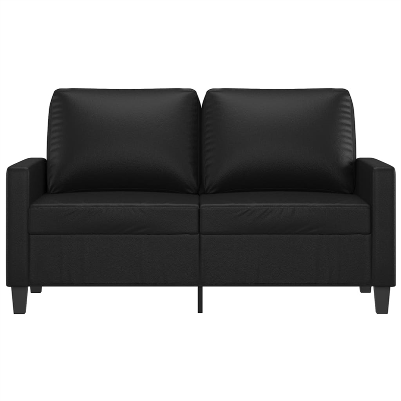 Vidaxl 2-Seater Sofa in Black