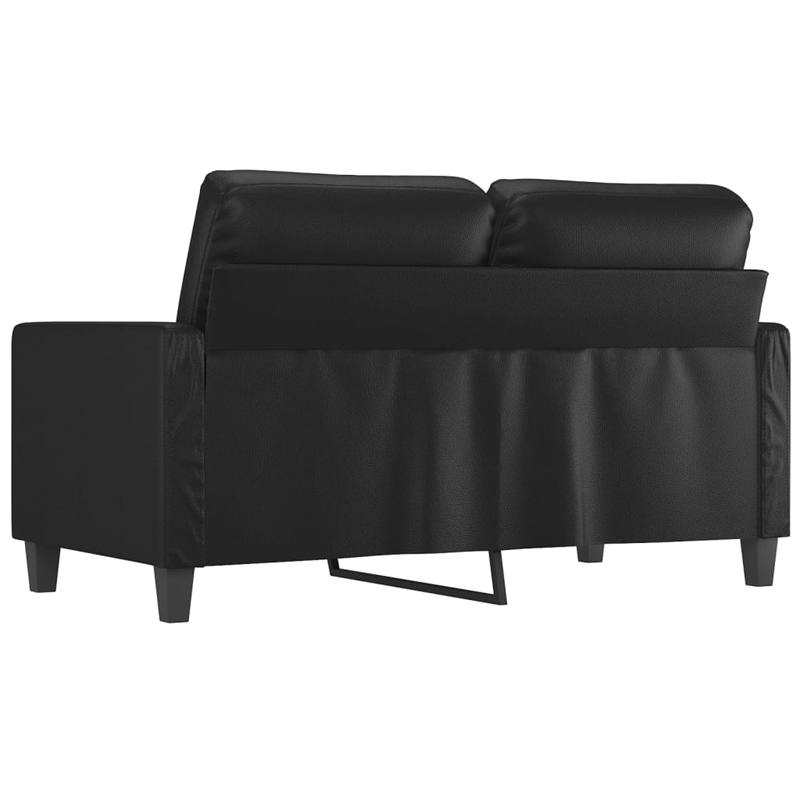 Vidaxl 2-Seater Sofa in Black