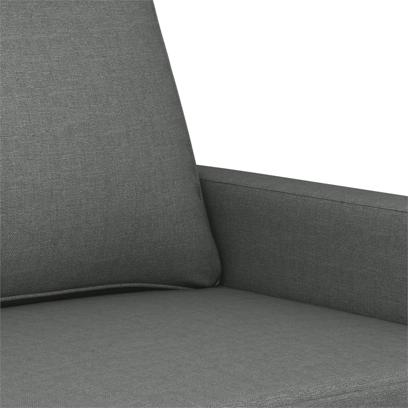 Vidaxl Single Sofa Chair in Dark Grey Fabric