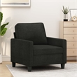 Vidaxl Single Sofa Chair in Black Fabric