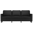 Vidaxl 3-Seater Sofa in Black