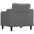 Vidaxl Single Sofa Chair in Dark Grey Fabric
