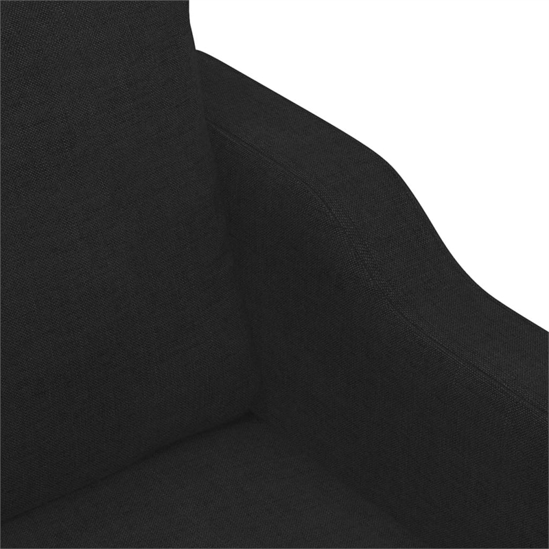 Vidaxl Single Sofa Chair in Black Fabric