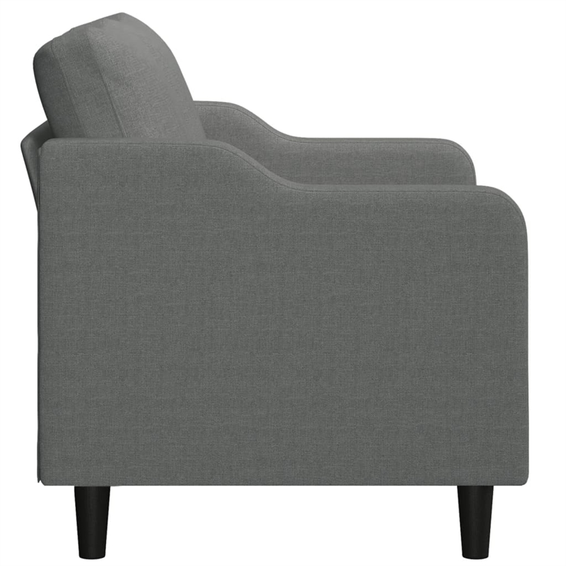 Vidaxl 2-Seater Sofa in Dark Gray