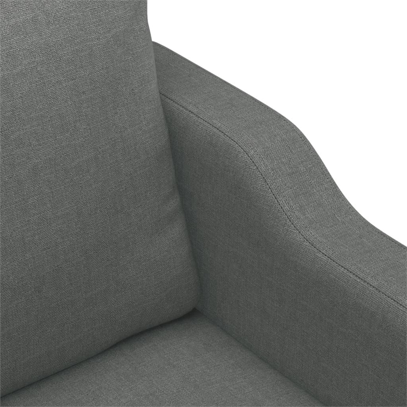 Vidaxl 2-Seater Sofa in Dark Gray