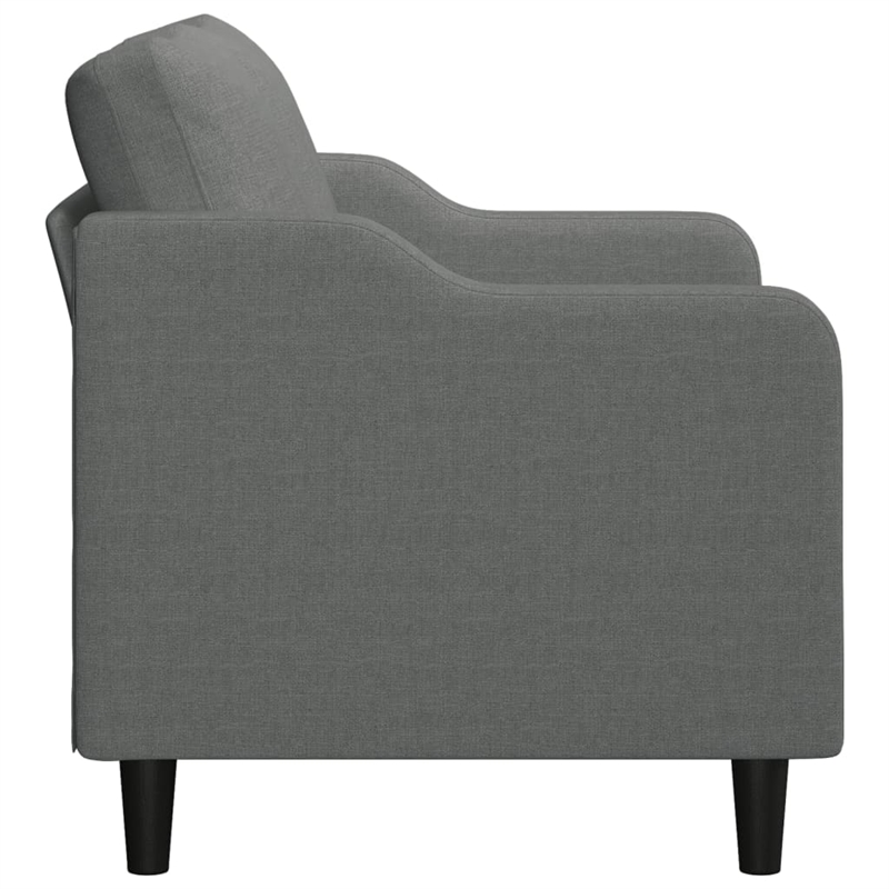 Vidaxl 2-Seater Sofa in Dark Gray