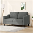 Vidaxl 2-Seater Sofa in Dark Gray