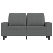 Vidaxl 2-Seater Sofa in Dark Gray