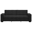Vidaxl 3-Seater Sofa in Black Velvet