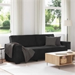 Vidaxl 3-Seater Sofa in Black Velvet
