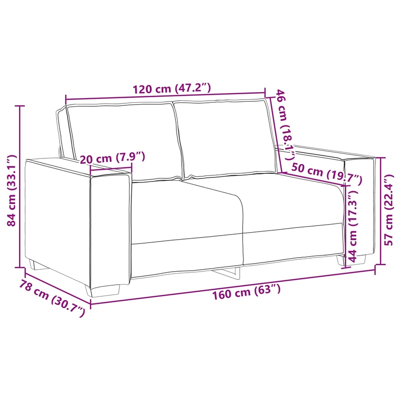Vidaxl Artificial Leather Single Sofa Chair in Black