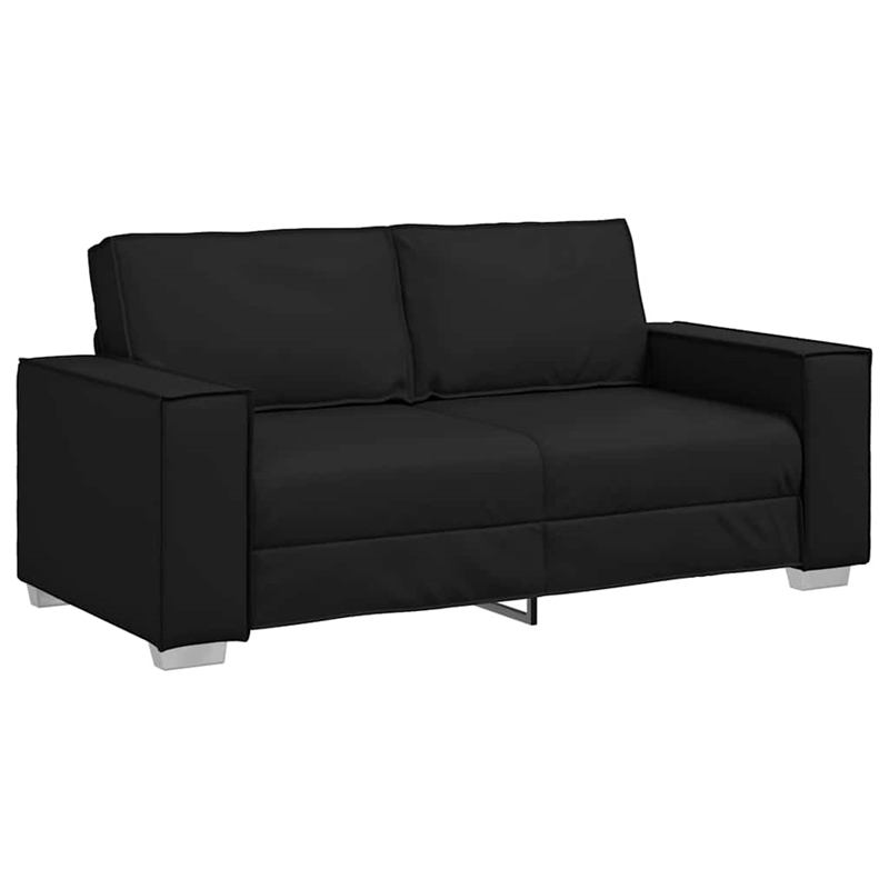 Vidaxl Artificial Leather Single Sofa Chair in Black