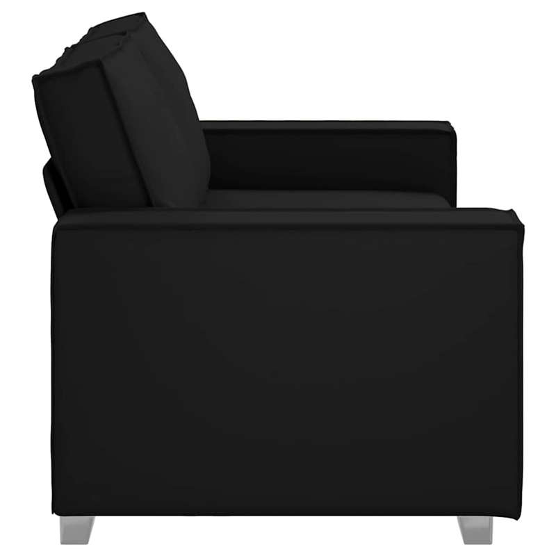 Vidaxl Artificial Leather Single Sofa Chair in Black