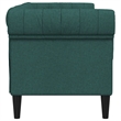 Vidaxl Chesterfield Sofa in Dark Green