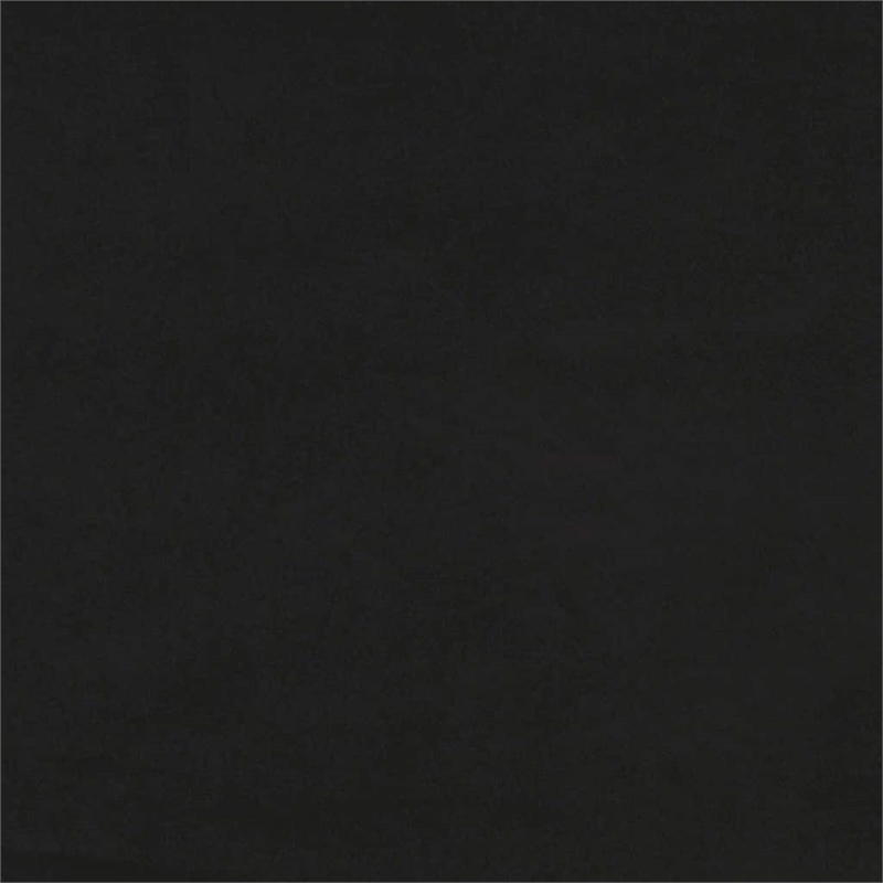 Vidaxl 2-Seater Sofa in Black Polyester Velvet