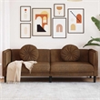 Vidaxl Sofa in Brown Faux Suede Leather