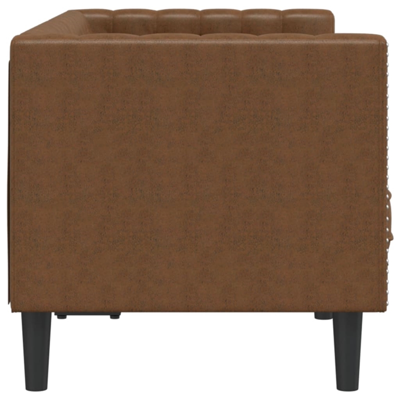 Vidaxl Chesterfield Sofa in Brown