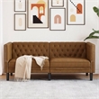 Vidaxl Chesterfield Sofa in Brown