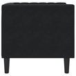 Vidaxl Chesterfield Single Sofa Chair in Black