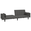 Vidaxl Sofa Bed in Dark Gray Fabric