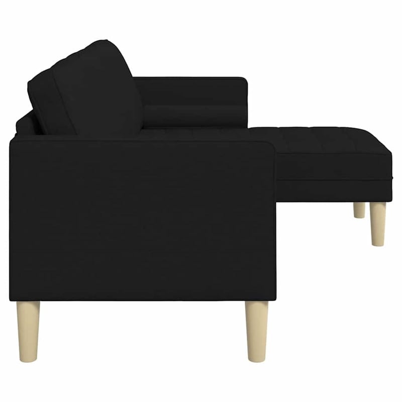 Vidaxl Sofa Set in Black