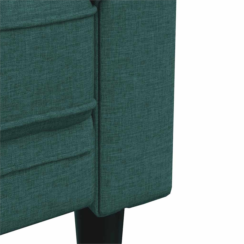 Vidaxl Chesterfield Sofa in Dark Green